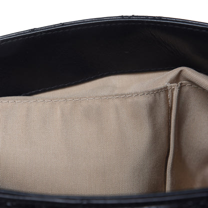 Chanel Glazed Crinkled Calfskin Medium East West Flap Black 11 of 12