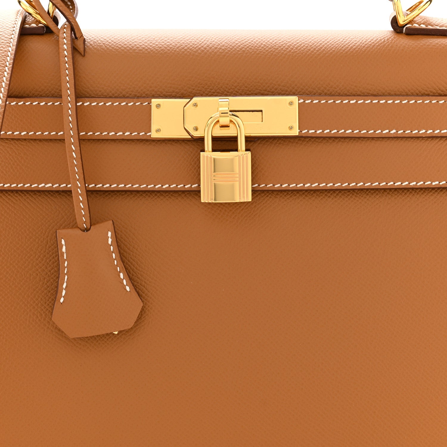Hermes Epsom Kelly Sellier 28 Gold 8 of 11