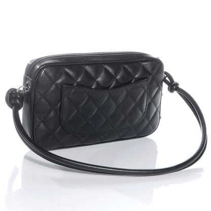 Chanel Calfskin Quilted Cambon Pochette Black 3 of 7