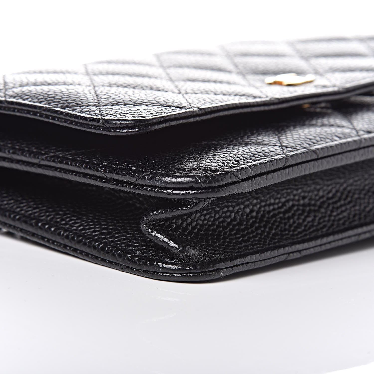 Chanel Caviar Quilted Wallet On Chain WOC Black 9 of 11