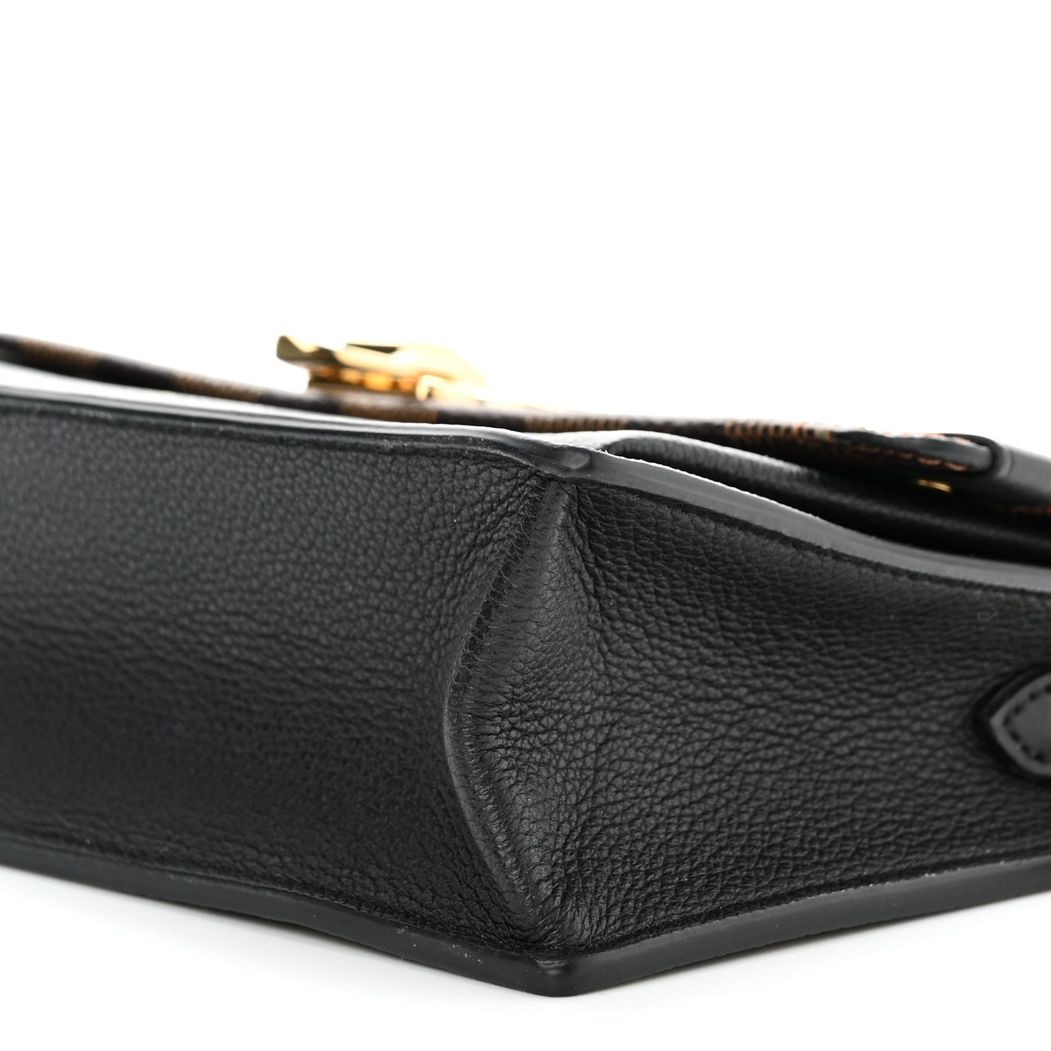 Louis Vuitton Damier Ebene Vavin Chain Wallet Black 10 of 10