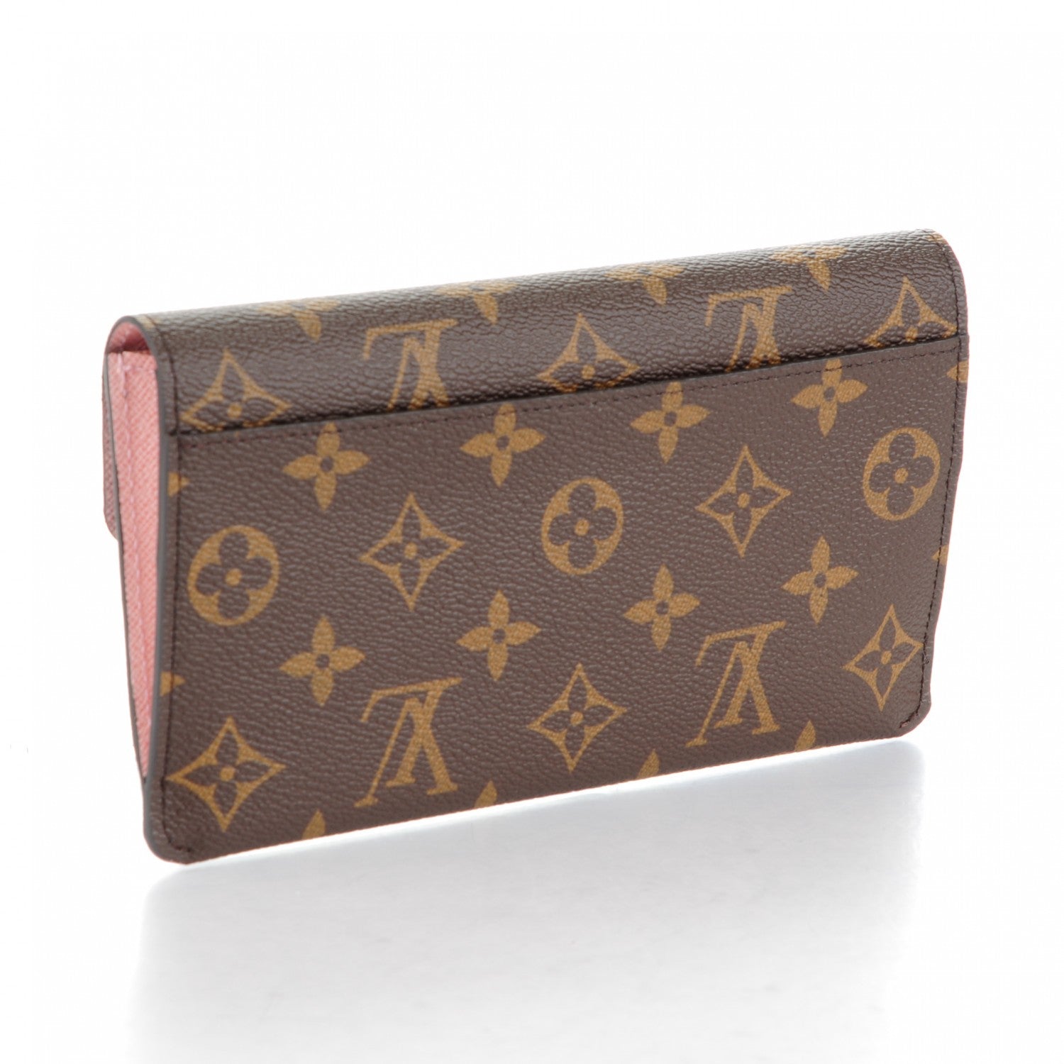 Louis Vuitton Monogram Jeanne Wallet Rose Ballerine 3 of 8