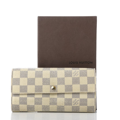 Louis Vuitton Damier Azur Sarah Wallet 10 of 12