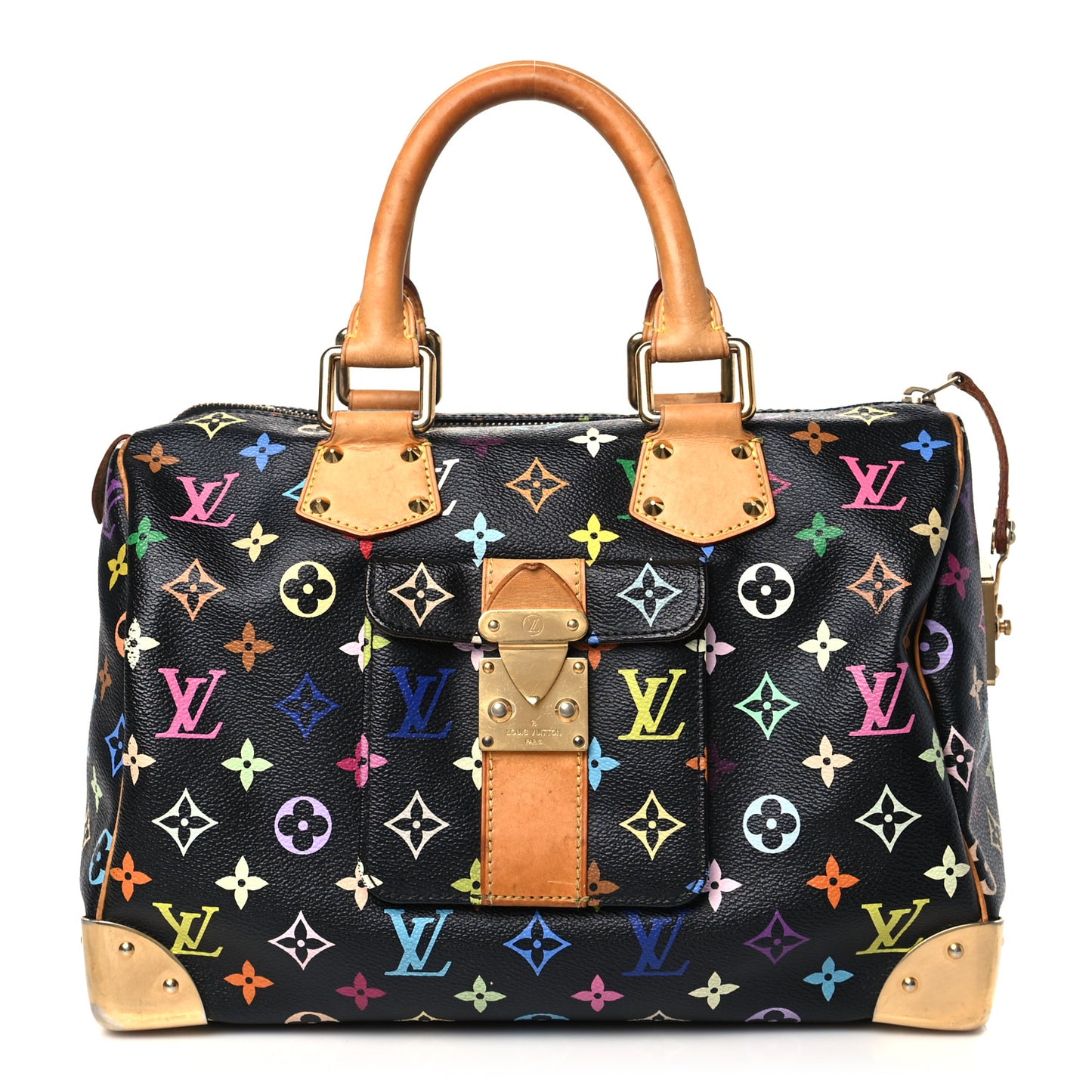 Monogram Multicolor Speedy 30 Black