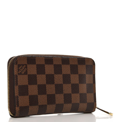 Louis Vuitton Damier Ebene Zippy Compact Wallet 3 of 9