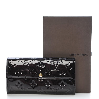 Louis Vuitton Vernis Sarah Wallet Amarante 9 of 9