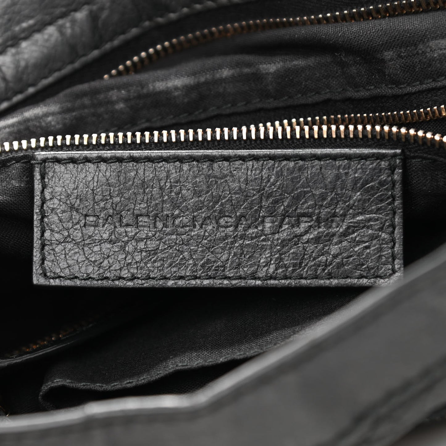 Agneau Giant 12 Rose Gold Hardware Town Black