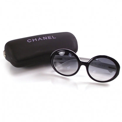 Chanel Quilted CC Mod Sunglasses 5120 Black/White 9 of 9