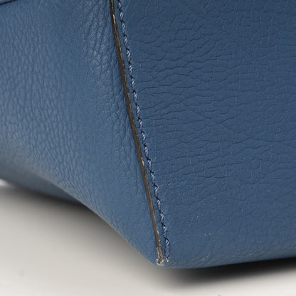 Fendi Vitello Camargue Large By The Way Boston Bag Blue 11 of 13
