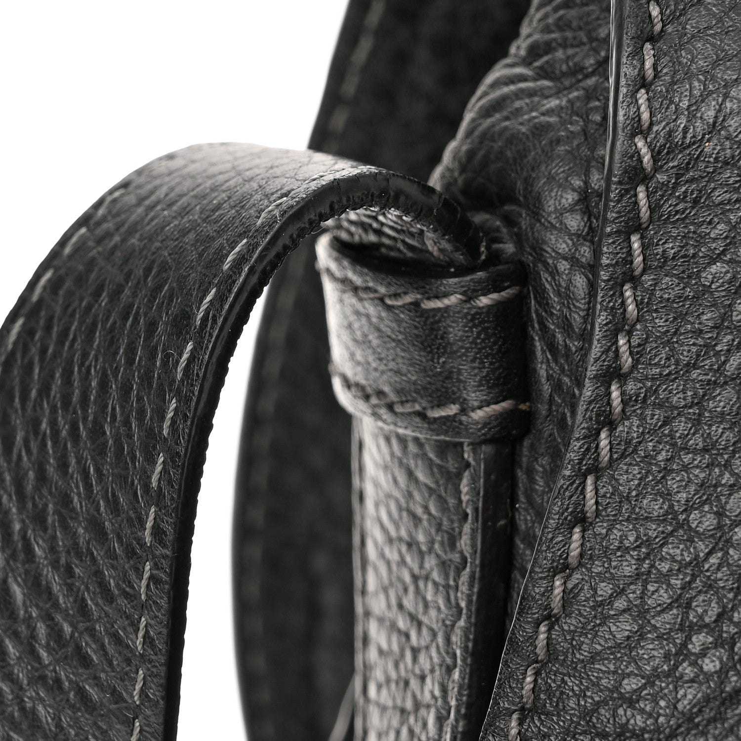 Chloe Calfskin Medium Marcie Round Crossbody Bag Black 14 of 16