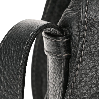 Chloe Calfskin Medium Marcie Round Crossbody Bag Black 14 of 16