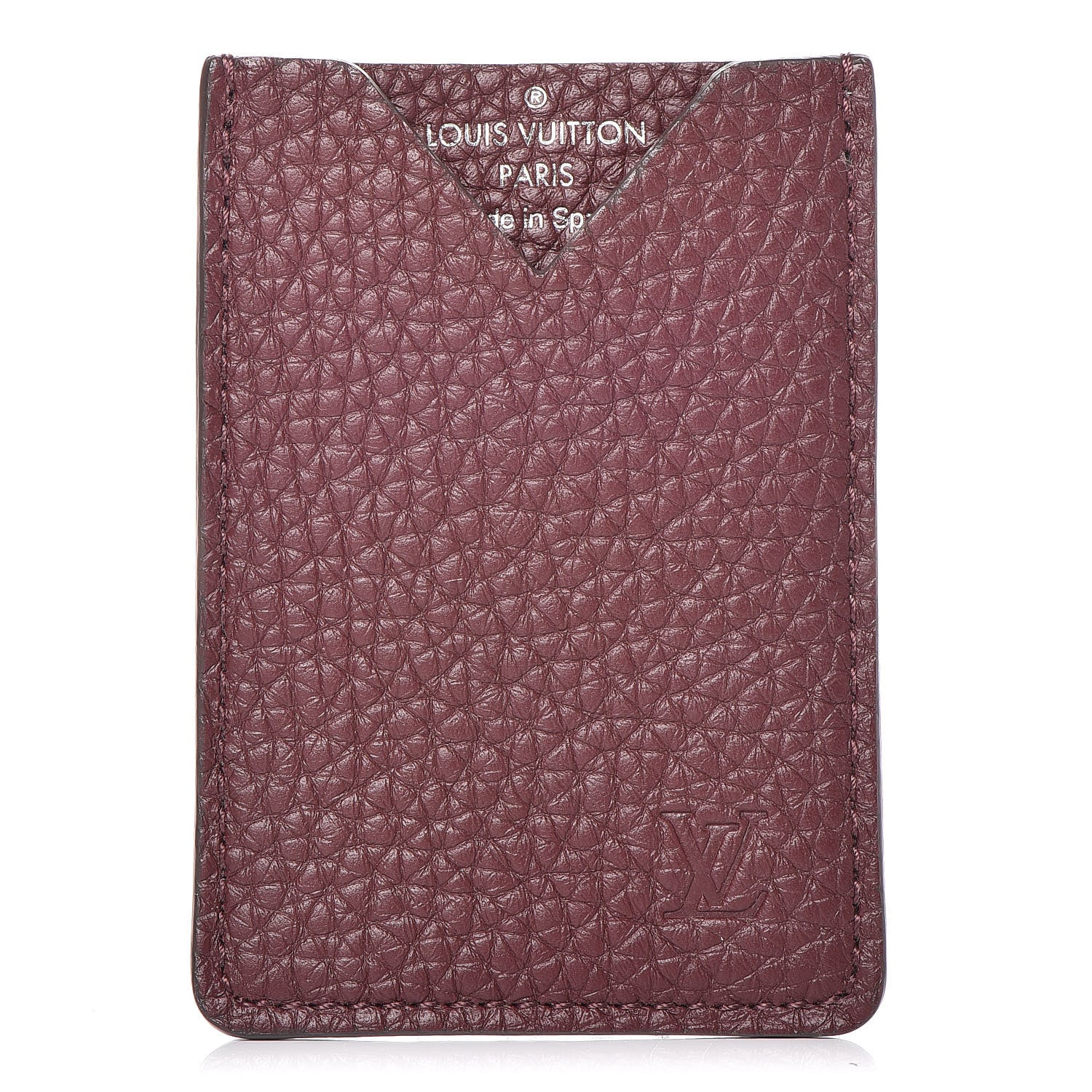 Louis Vuitton Taurillon Card Holder Bordeaux 1 of 6