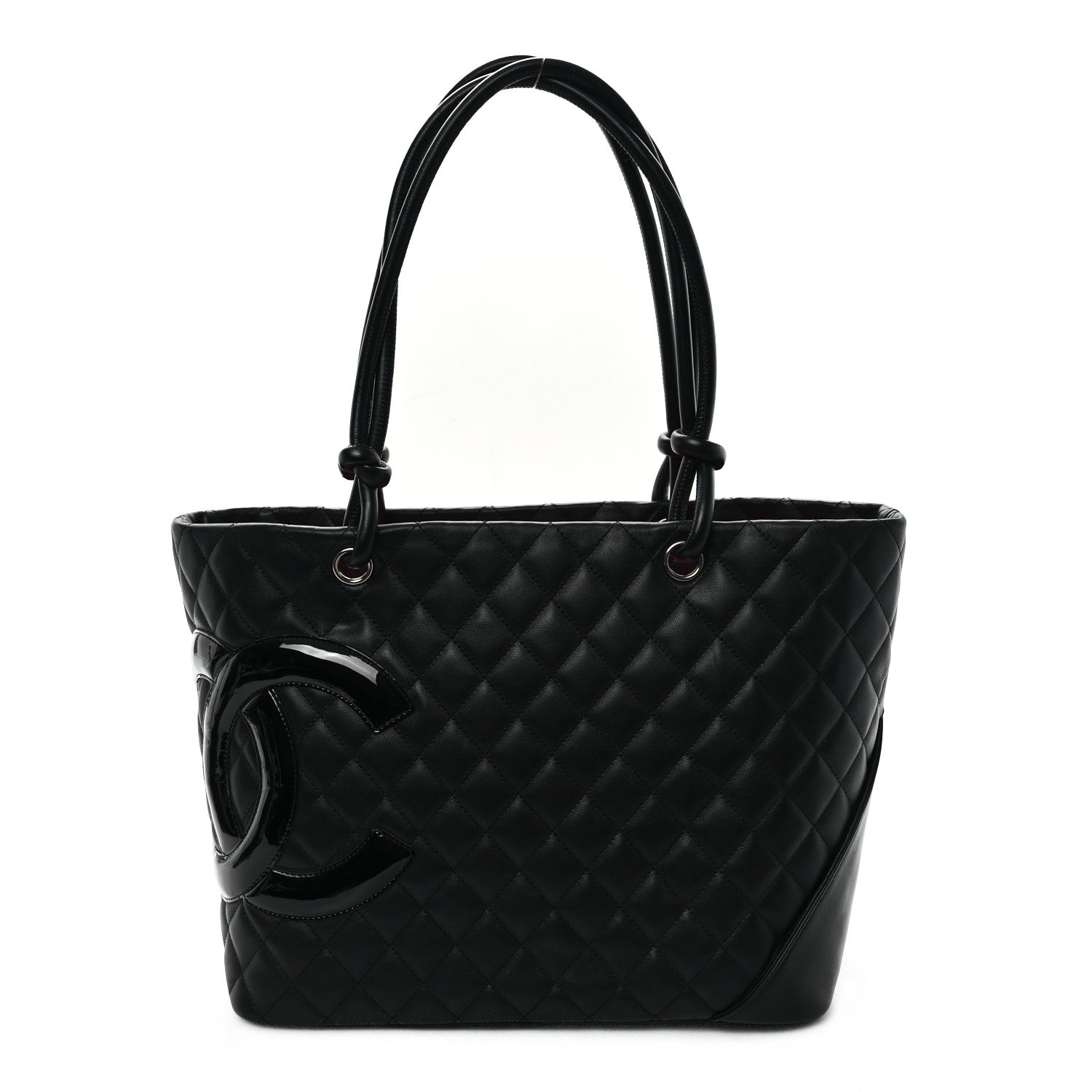 Chanel Calfskin Quilted Large Cambon Tote Black 1 of 12