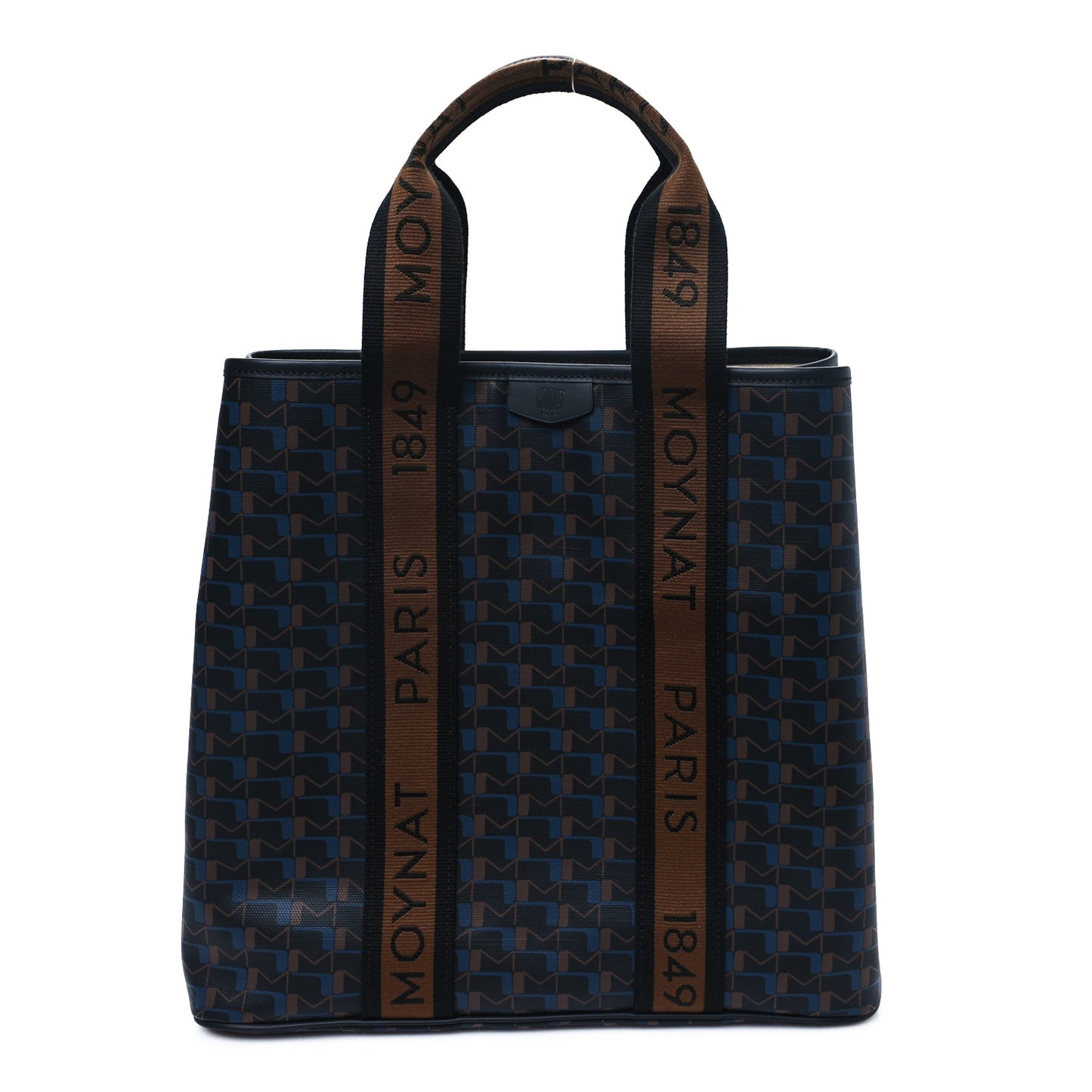Canvas 1920 M Monogram Tote Black Brown