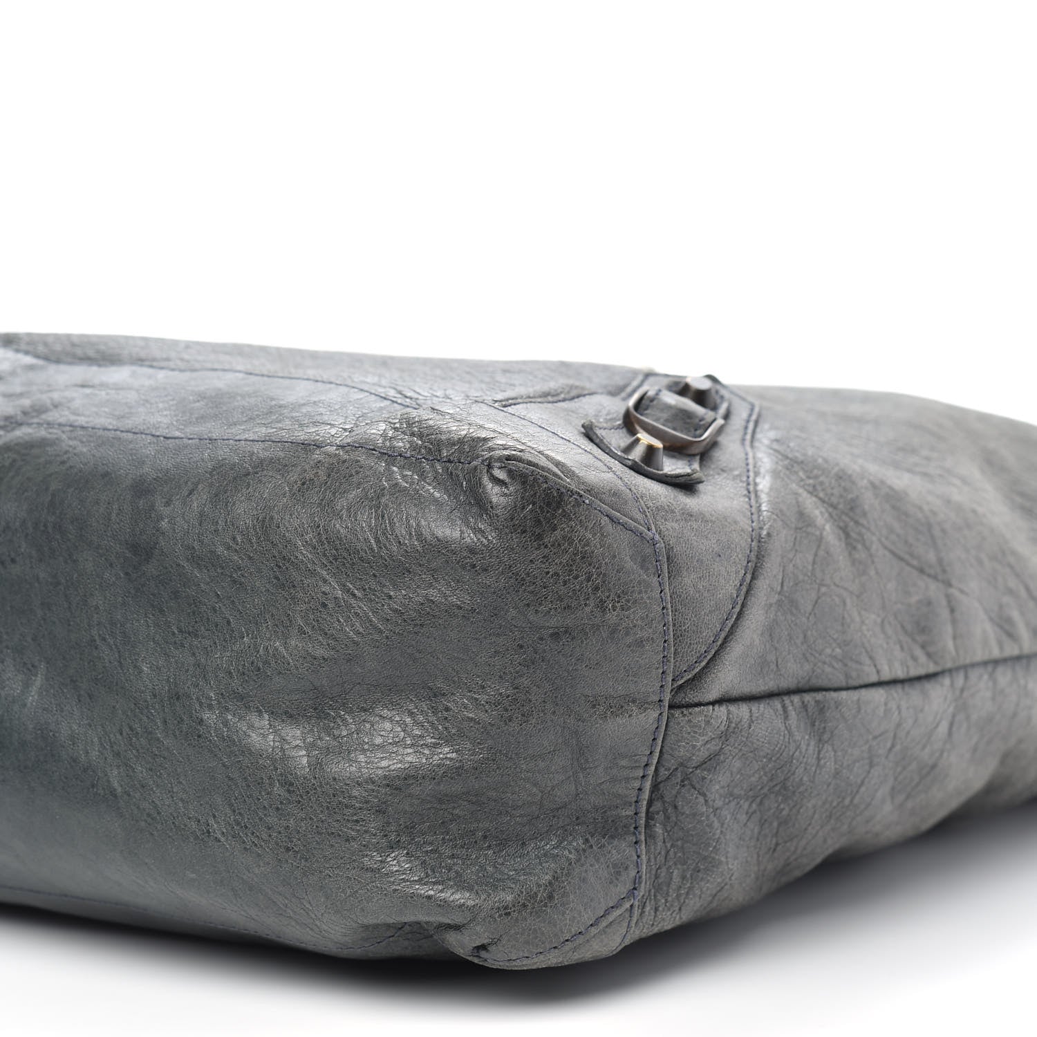 Balenciaga Agneau Classic Hardware Day Hobo Anthracite 12 of 14