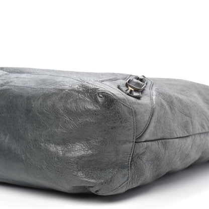 Balenciaga Agneau Classic Hardware Day Hobo Anthracite 12 of 14