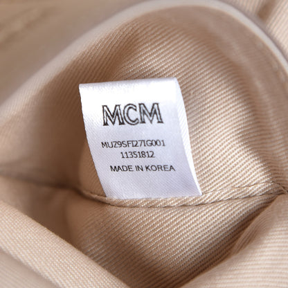 MCM Visetos Stark Belt Bag Beige 7 of 8