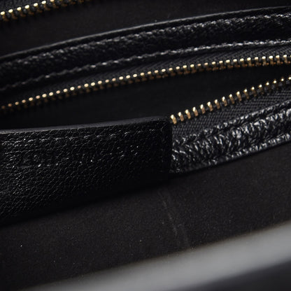 Christian Dior Goatskin DIORANGELES Tote Black 8 of 9