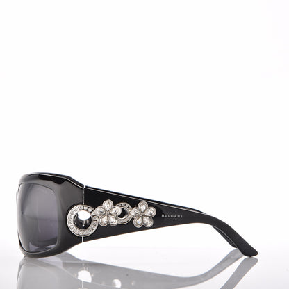 Bulgari Flower Crystal 857-B Sunglasses Black 3 of 8