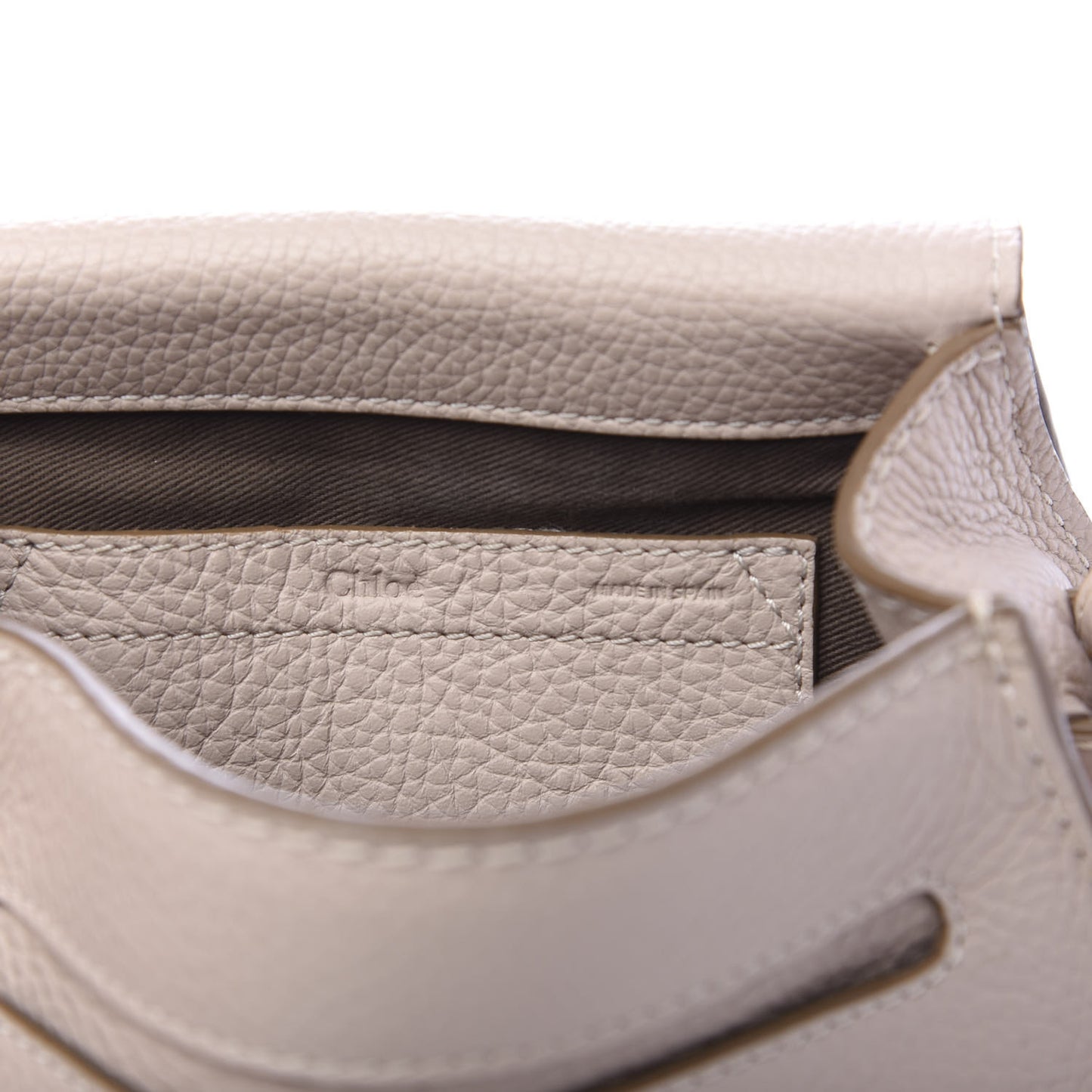 Calfskin Mini Marcie Round Crossbody Bag Abstract White