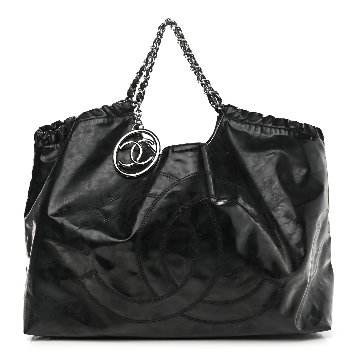 Vinyl XL Coco Cabas Black