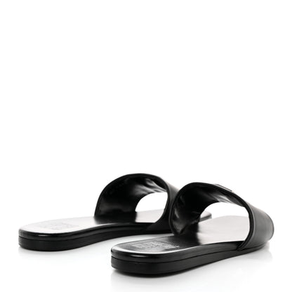Givenchy Lambskin 4G Flat Sandals 39 Black 4 of 9