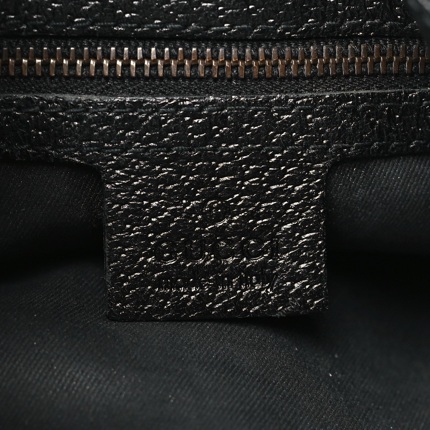 Gucci Monogram Mini Piston Lock Jackie O Hobo Black 6 of 9