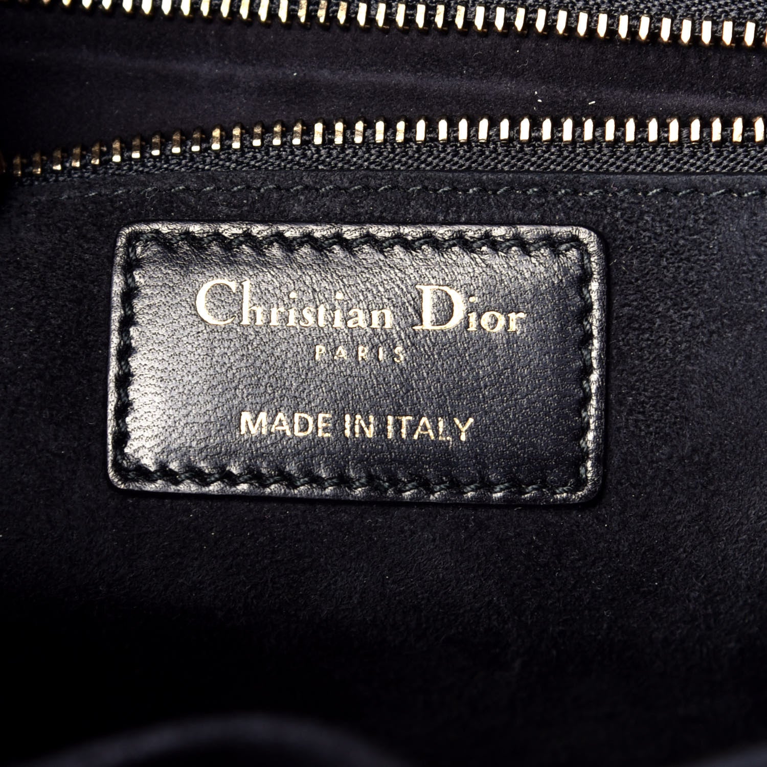 Christian Dior Lambskin Cannage Studded Large Dioraddict Flap Bag Black 6 of 8