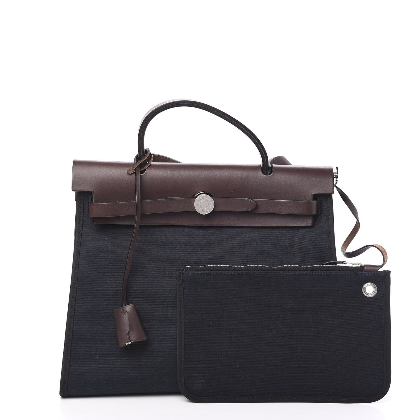 Toile Vache Hunter Herbag Zip PM 31 Bleu Marine Ebene