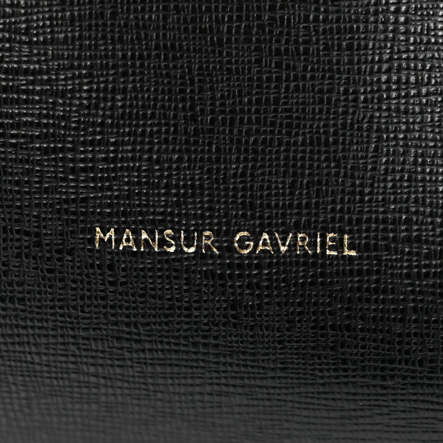 Mansur Gavriel Saffiano Mini Lady Bag Black Flamma 6 of 10