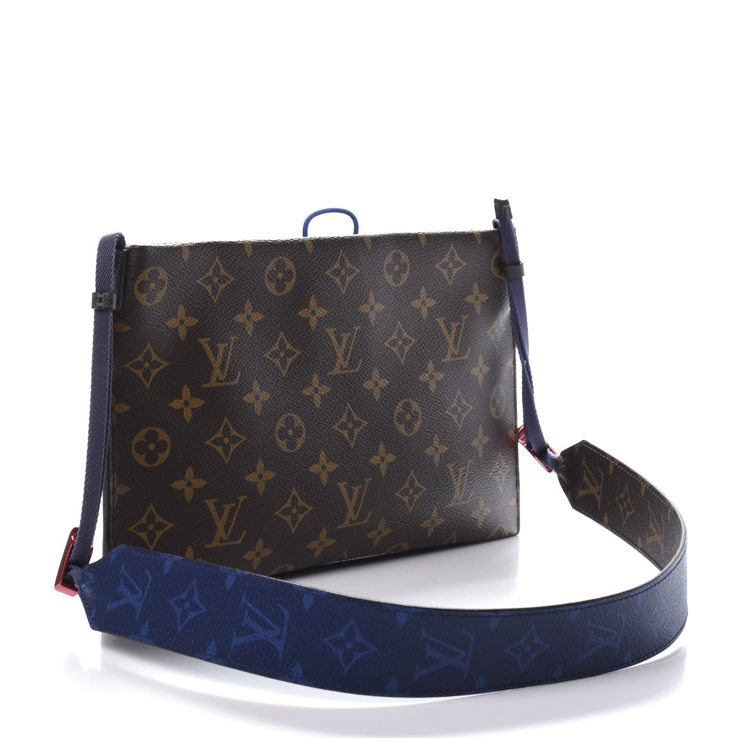 Louis Vuitton Monogram Small Outdoor Pouch Pacific Blue 3 of 9