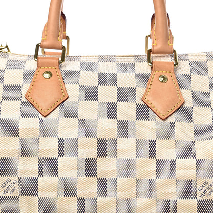 Louis Vuitton Damier Azur Speedy Bandouliere 25 16 of 17