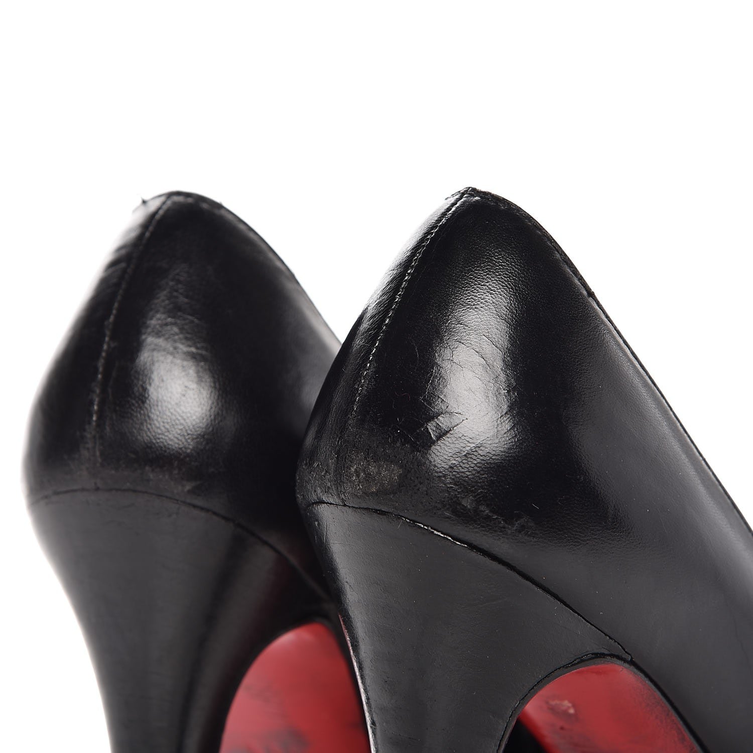 Christian Louboutin Calfskin Bruges 120 Pumps 38.5 Black 17 of 24