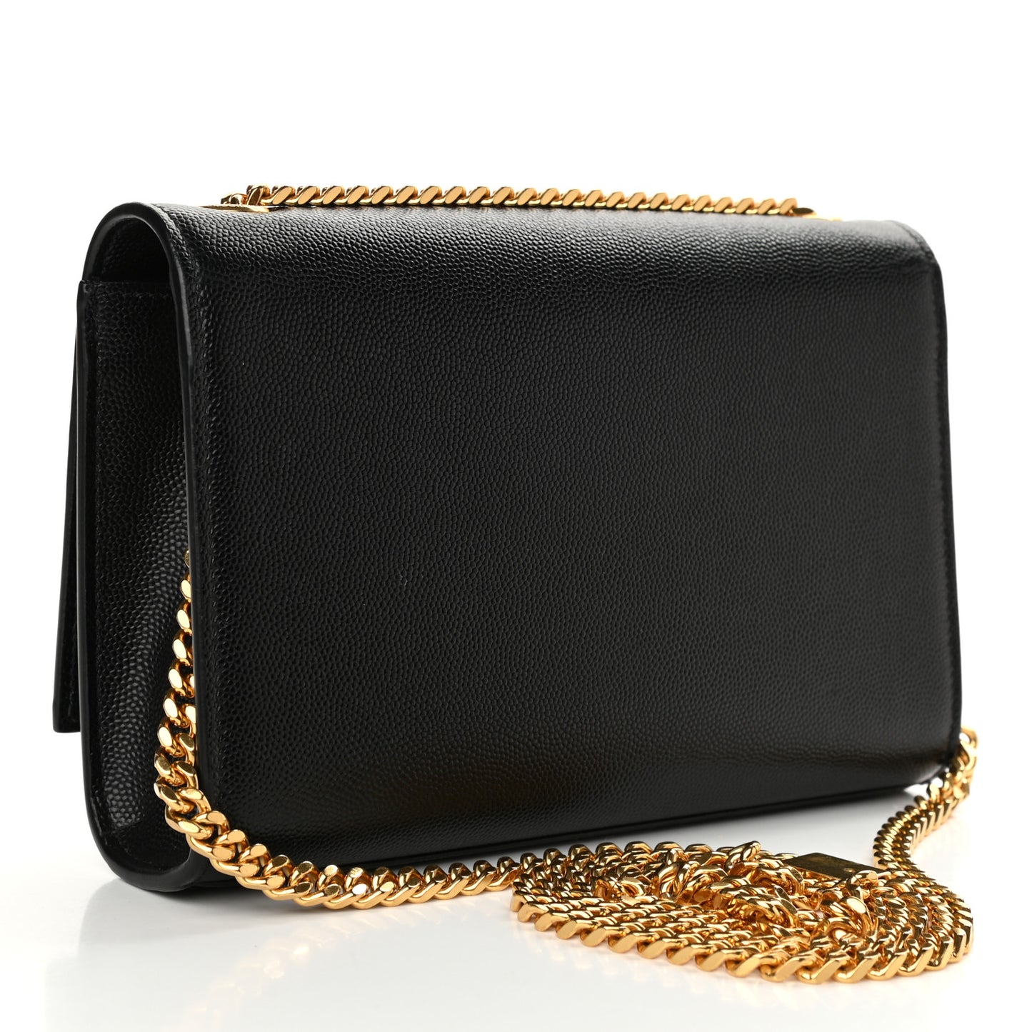 Grain De Poudre Small Monogram Kate Satchel Black
