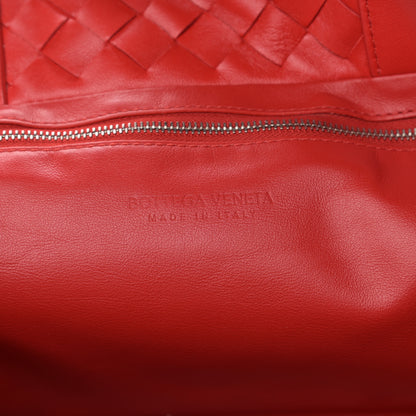 Bottega Veneta Nappa Intrecciato Tote Bag Red 6 of 11