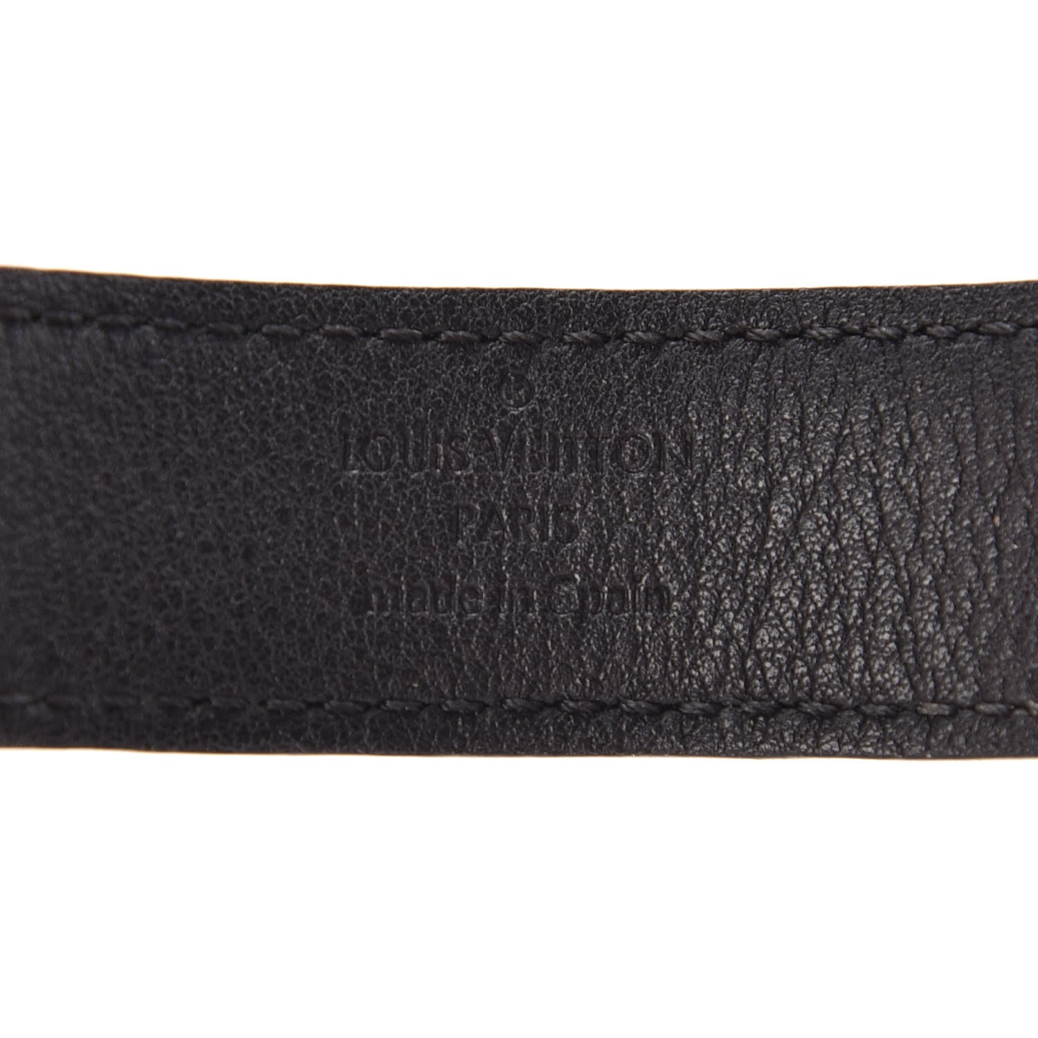 Louis Vuitton Taurillon Hockenheim Bracelet 21 Black 8 of 12