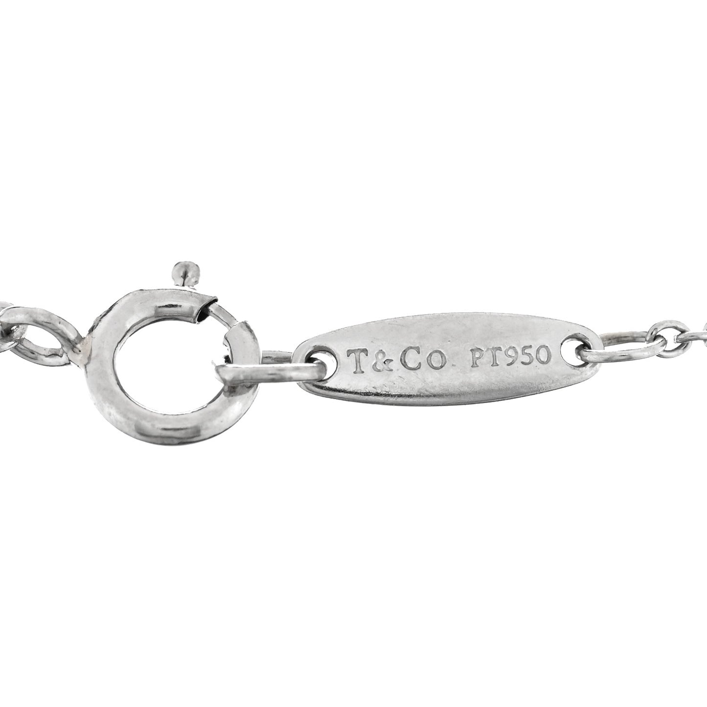 Platinum Diamond .15ctw Elsa Peretti Diamonds by the Yard Station Bracelet