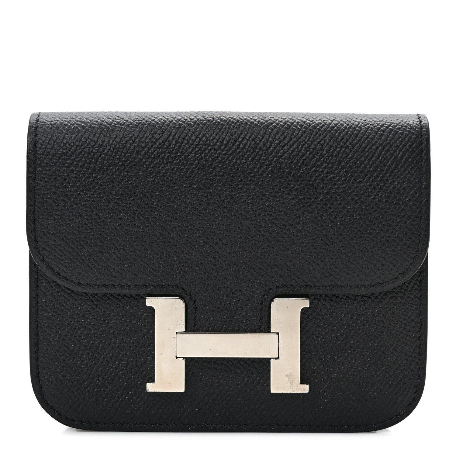 Hermes Epsom Constance Slim Wallet Black 1 of 8