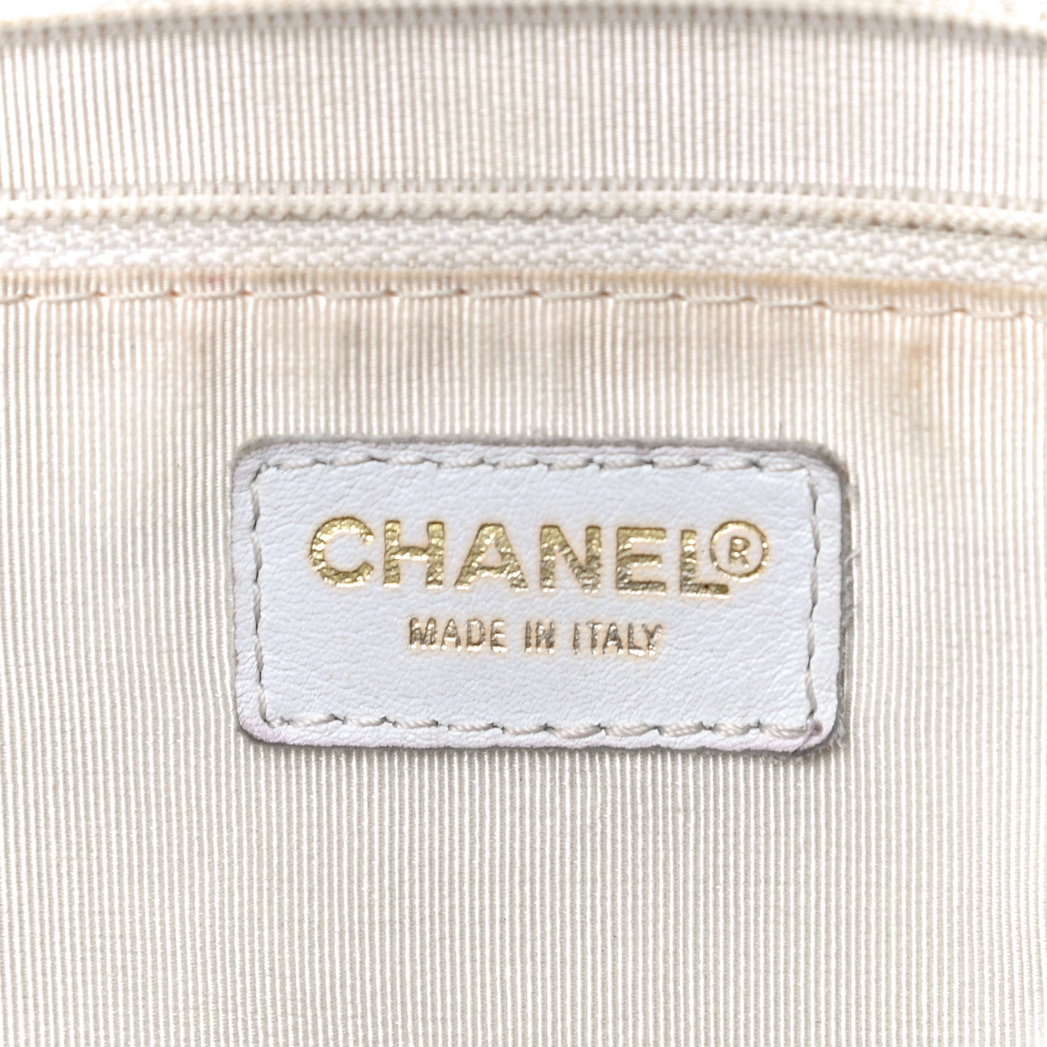 Chanel Calfskin Wild Stitch Top Handle Bag White 6 of 21