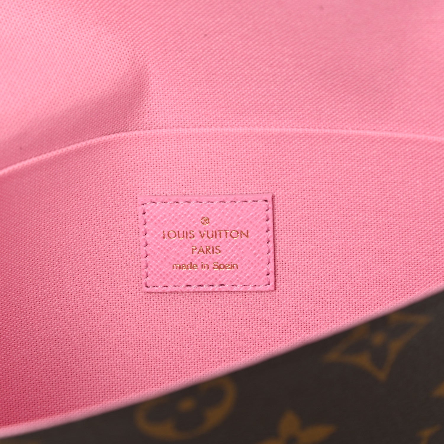 Louis Vuitton Monogram 2022 Christmas Animation Paris Pochette Felicie Chain Wallet Pink 4 of 8