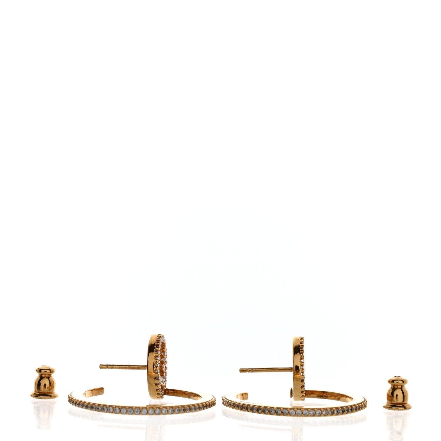 Fendi F is Fendi Earrings Gold 3 of 5