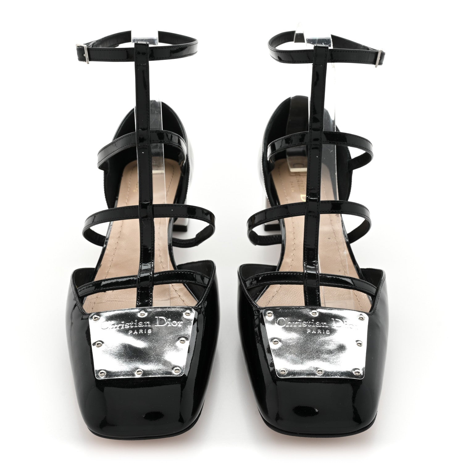 Christian Dior Patent La Parisienne Dior Pumps 39.5 Black 2 of 12