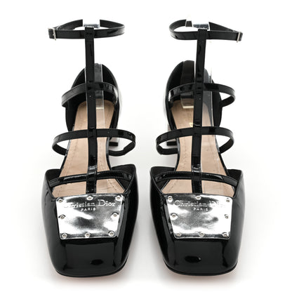 Christian Dior Patent La Parisienne Dior Pumps 39.5 Black 2 of 12
