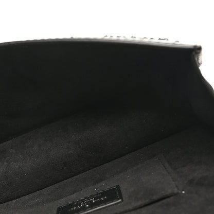 Louis Vuitton Tweed Sequin Dauphine Minaudiere Black 5 of 9