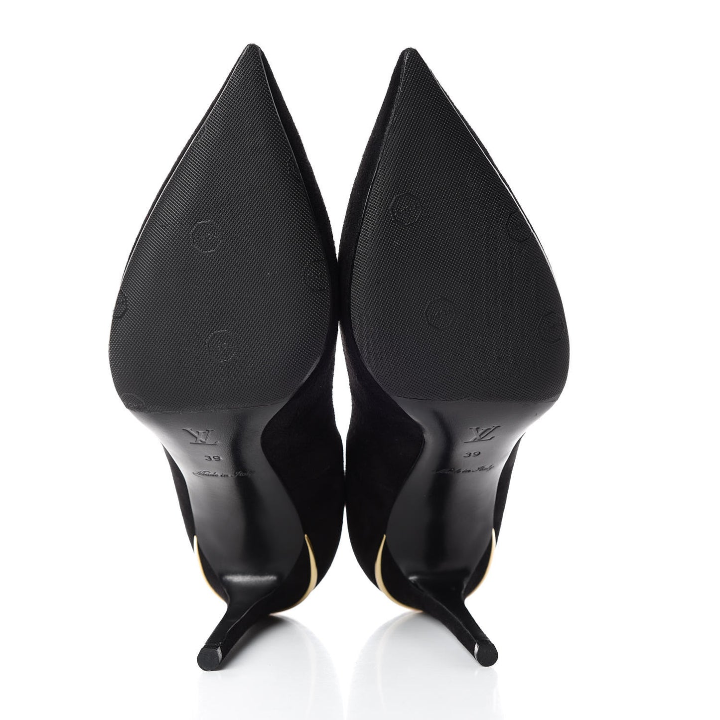 Suede Eyeline Pumps 39 Black
