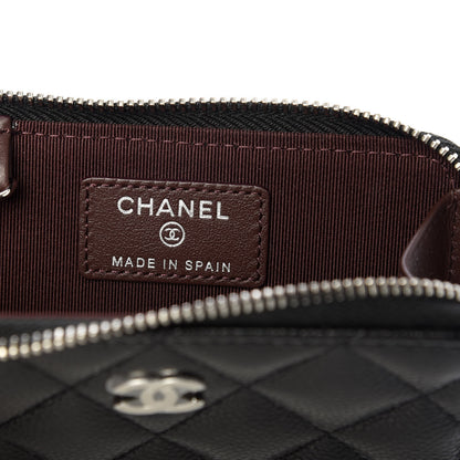 Chanel Caviar Quilted Key Holder Case Black 7 of 8