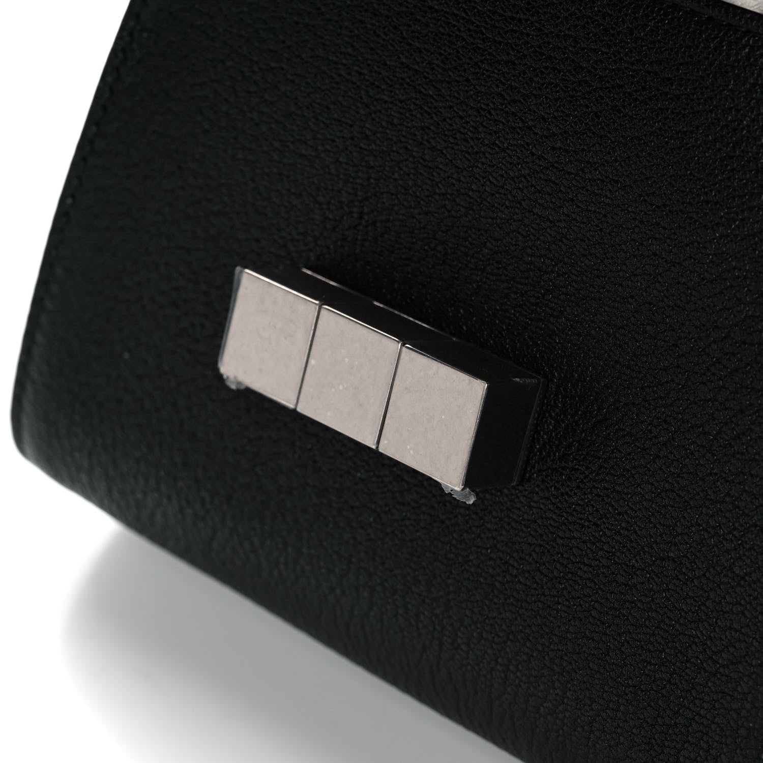 Bottega Veneta Grained Calfskin Geometric Belt Bag Black 10 of 10