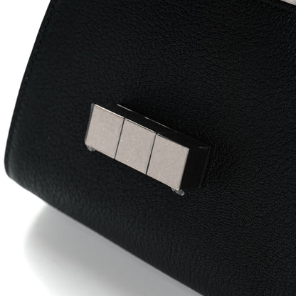 Bottega Veneta Grained Calfskin Geometric Belt Bag Black 10 of 10