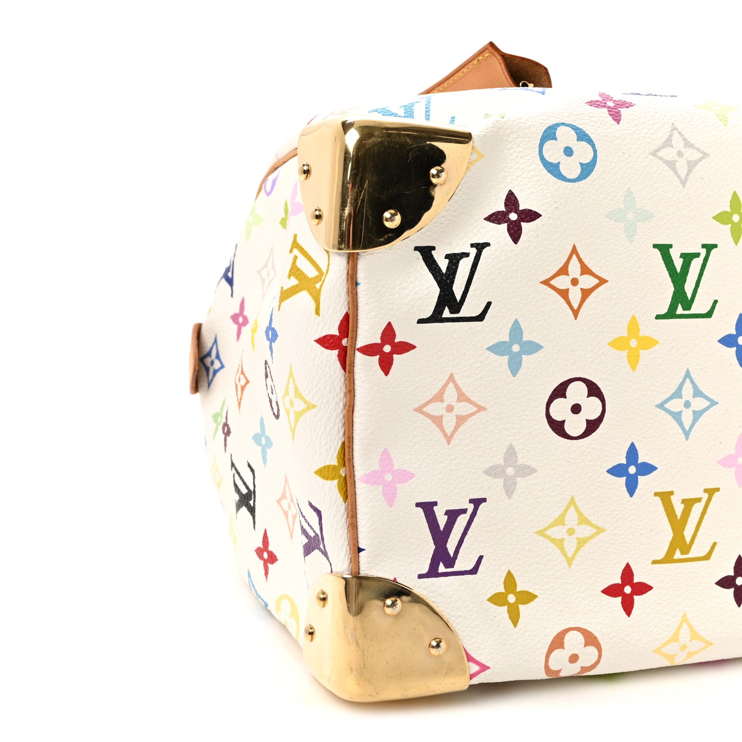 Louis Vuitton Monogram Multicolor Speedy 30 White 7 of 8