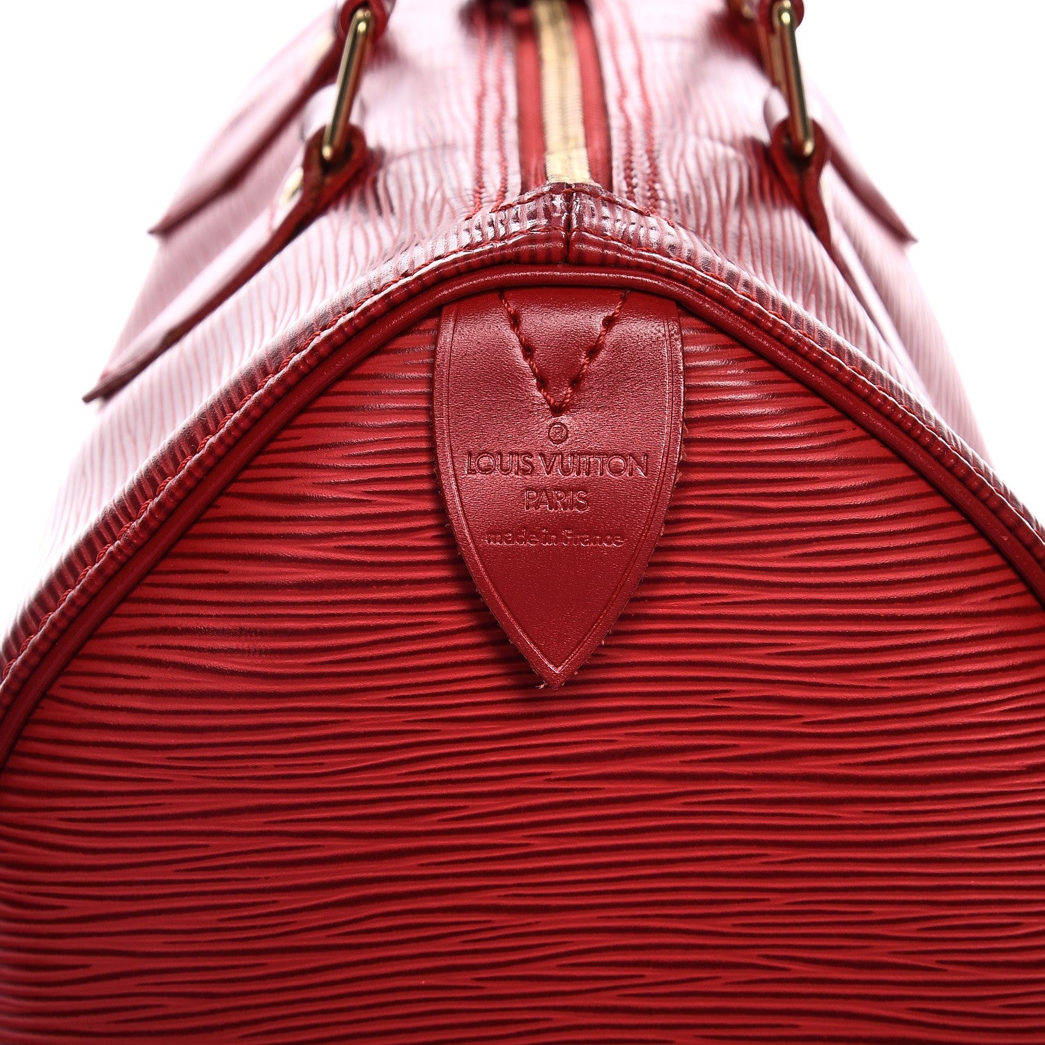 Louis Vuitton Epi Speedy 25 Rouge 6 of 7